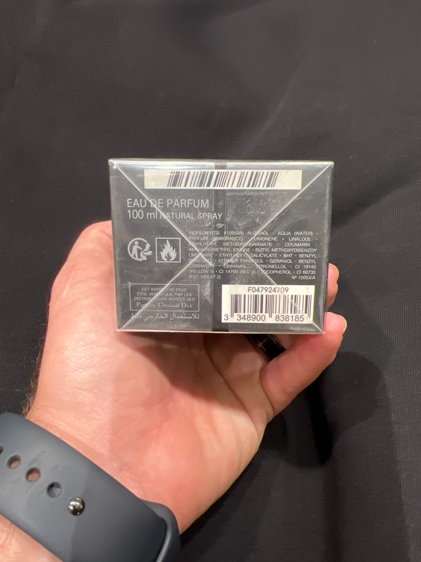 Dior Christian homme intense