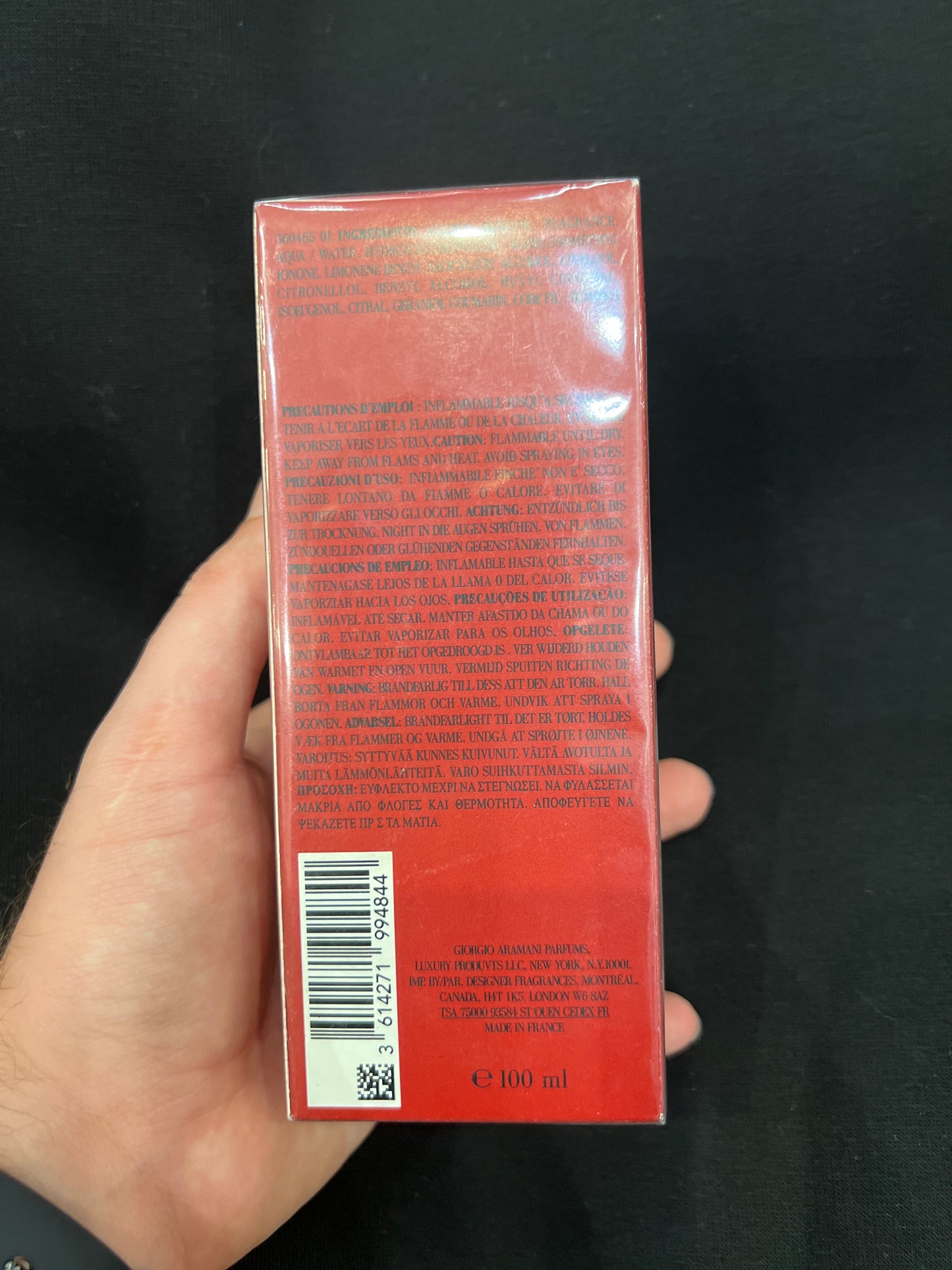 Giorgio Armani Si passion intense