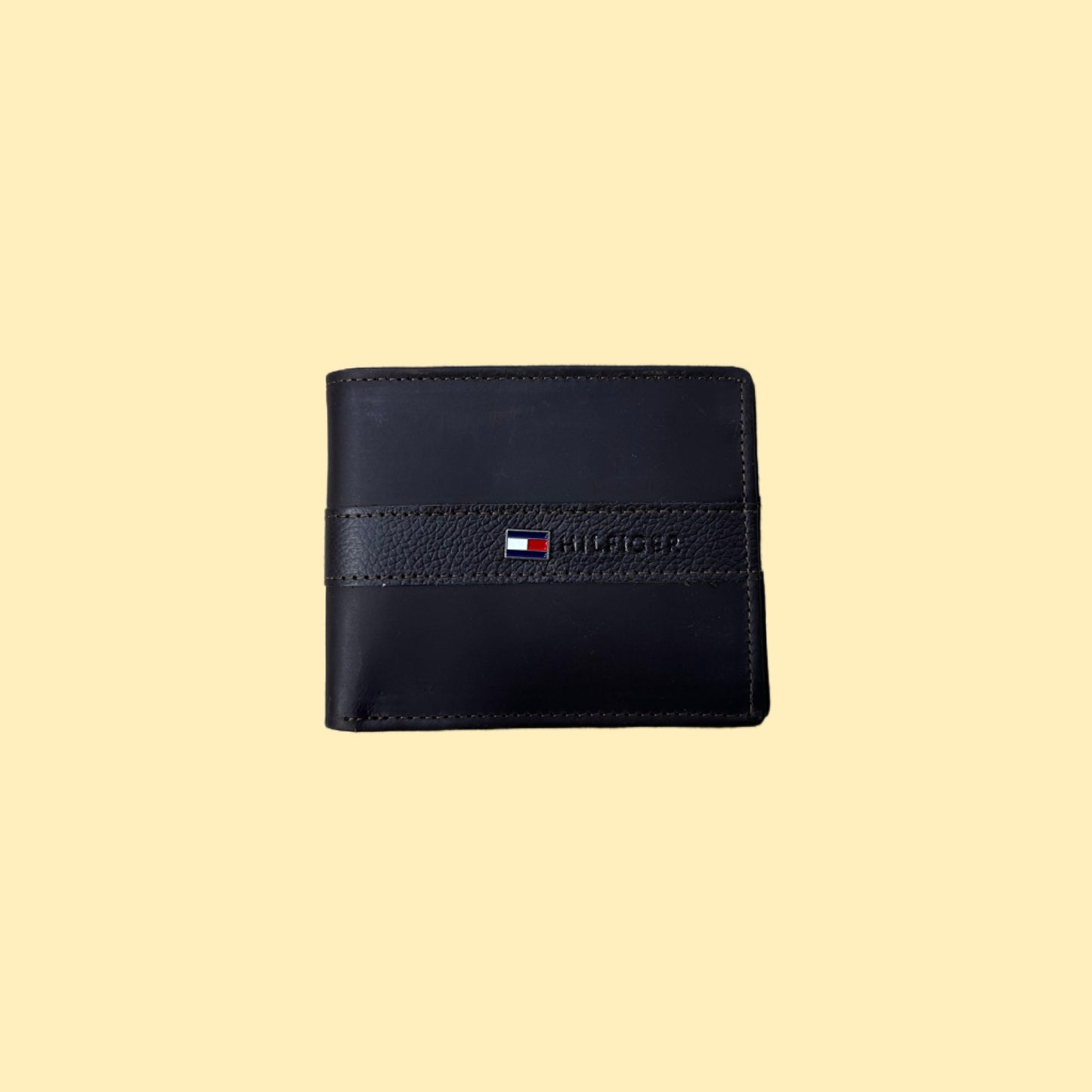 Tommy Hilfiger Wallet -Brown Leather