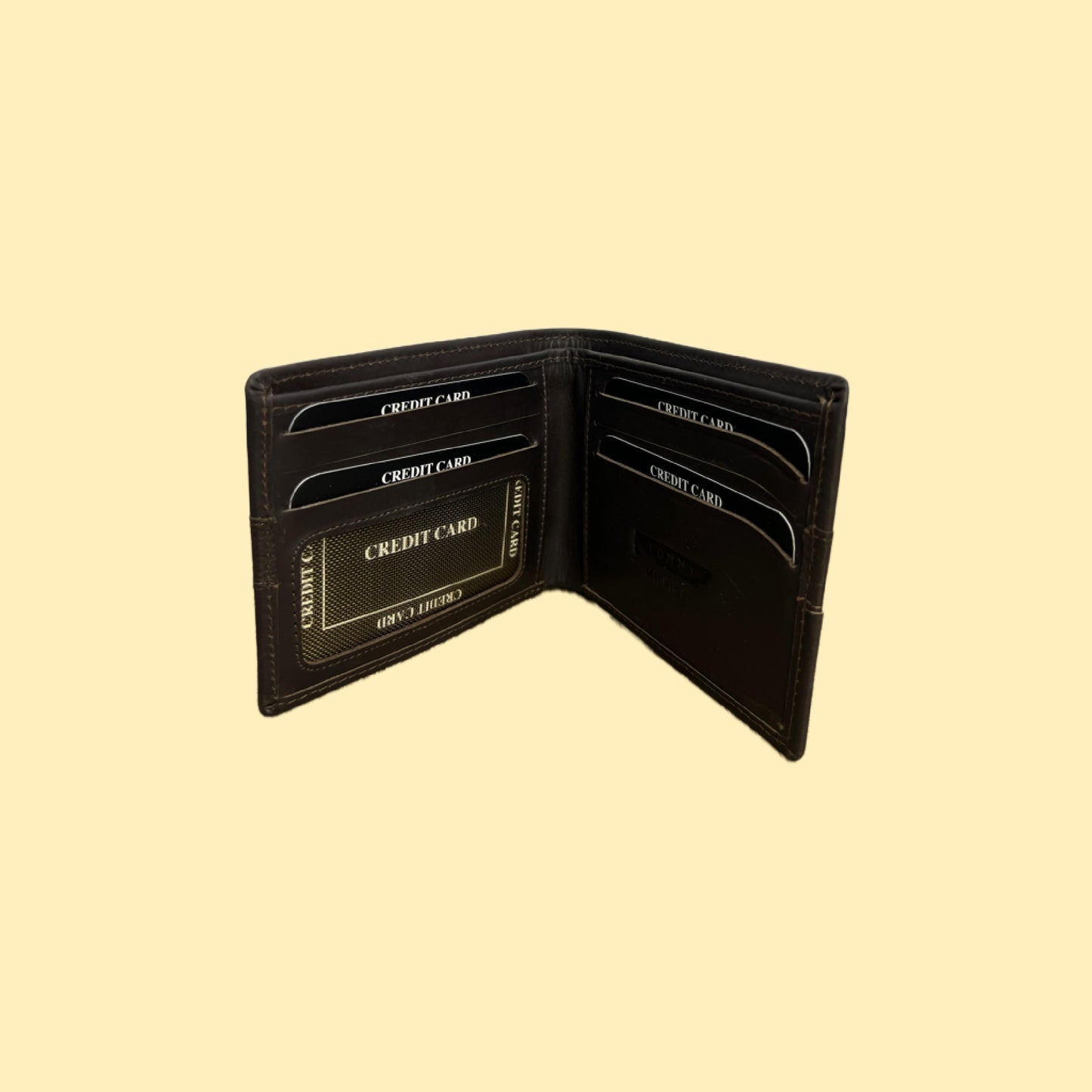 Tommy Hilfiger Wallet -Brown Leather