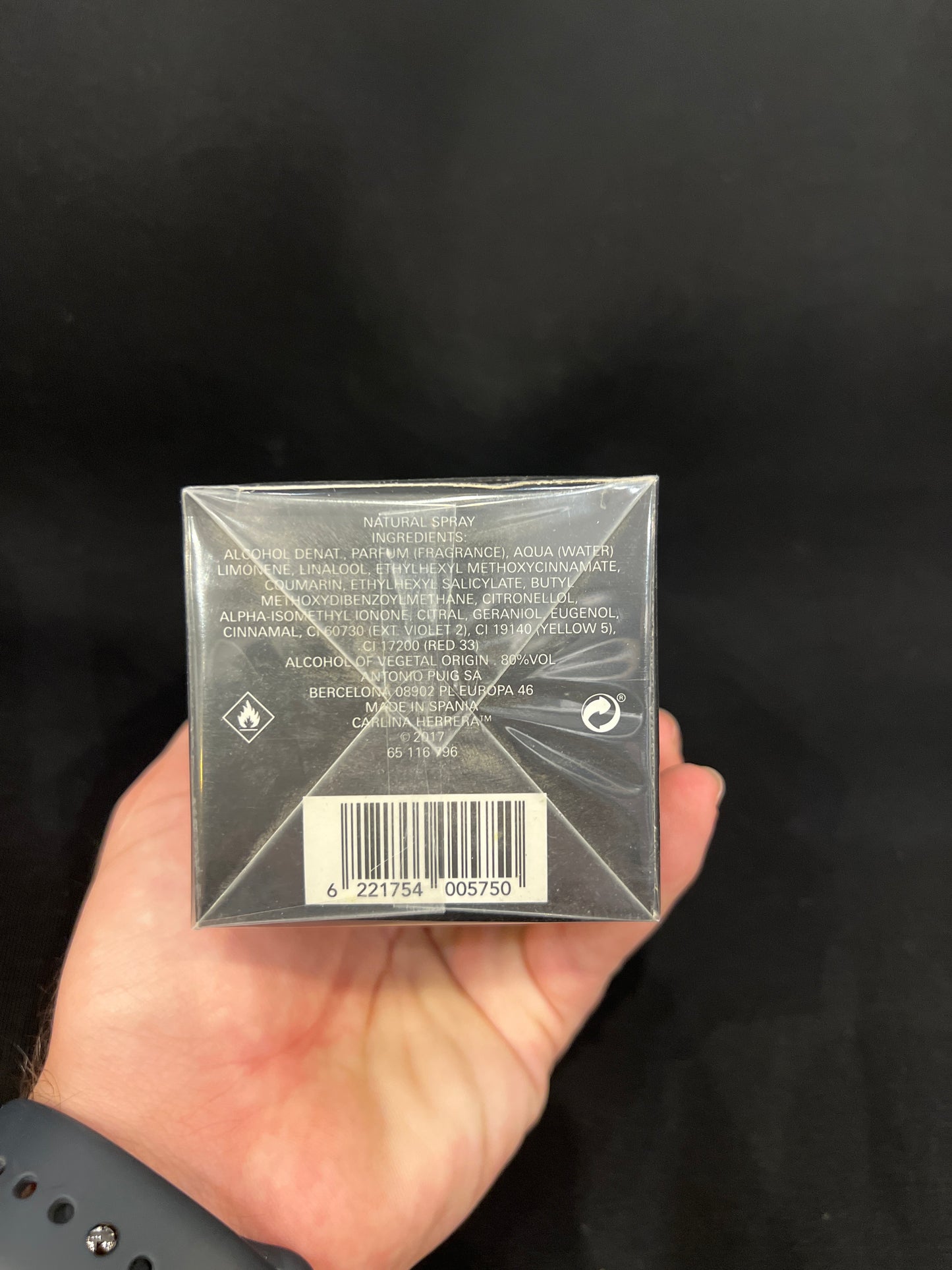 Carolina Herrera Men's 212 VIP Men