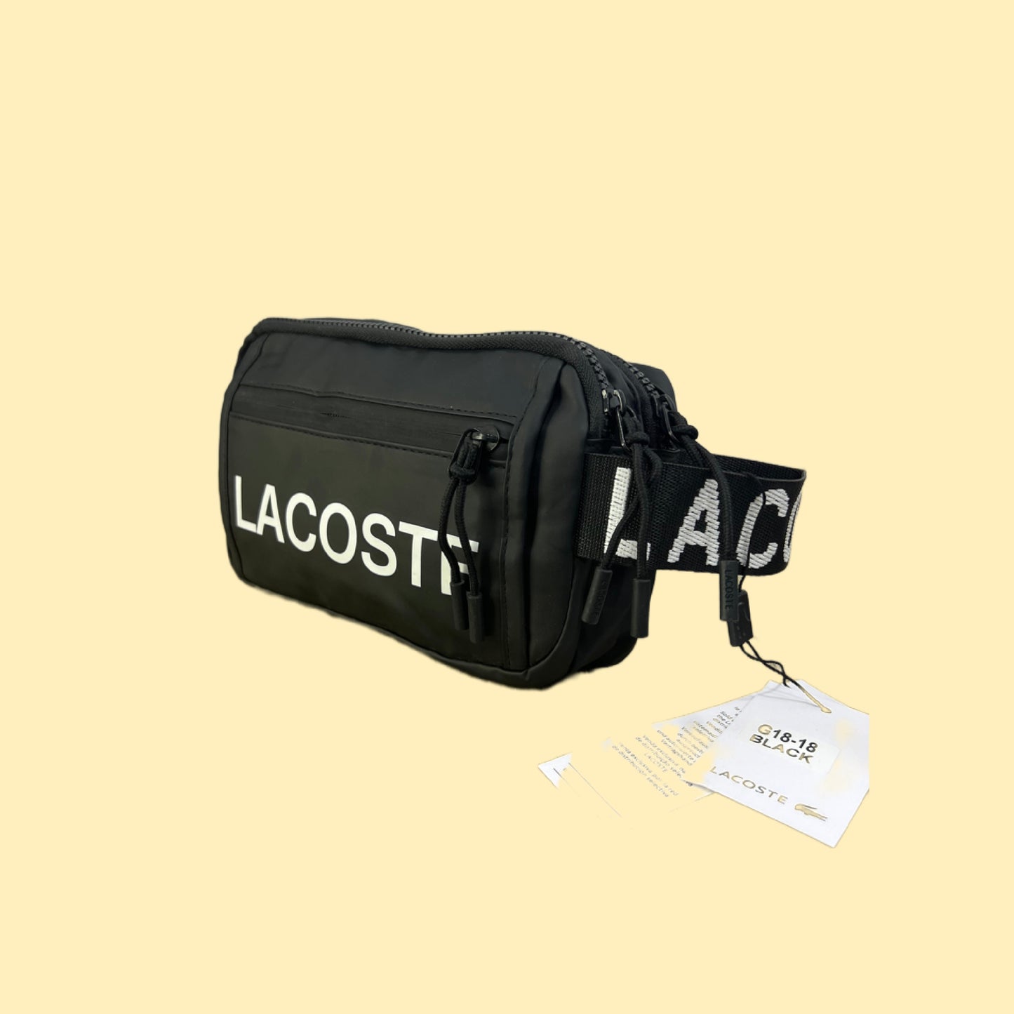 Lacoste Utility Bag – Black