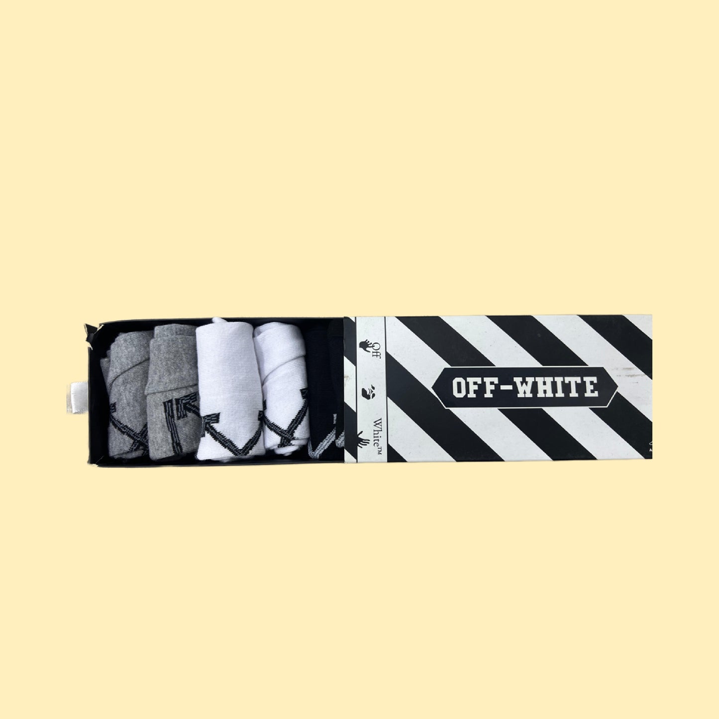 Off-White Socks – Pack of 6